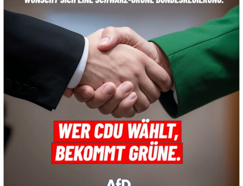 CDU-Landesverbände wollen Schwarz-Grün: Wer CDU wählt, bekommt Habeck und Baerbock!