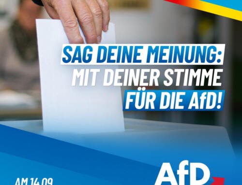 Meinung sagen!