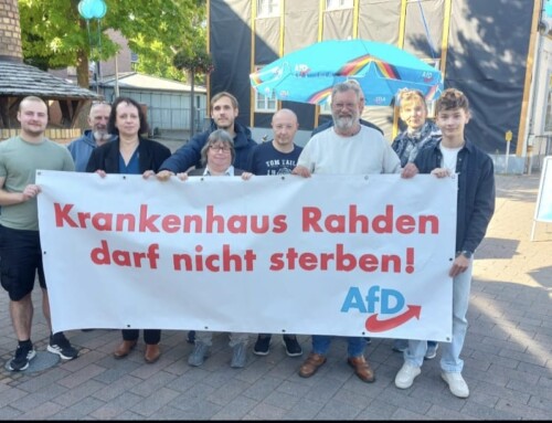 AfD Stadtverband Rahden fordert: ,,Das Krankenhaus Rahden darf nicht sterben!“