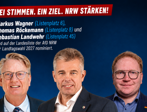 Drei Minden-Lübbecker auf der Landesliste der AfD NRW!💙